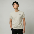 Herren T-Shirt mit Print „Track ID?“ aus Bio-Baumwolle